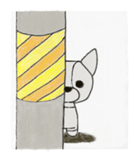 Welsh Corgi Penburogu stamp of sticker #2007270