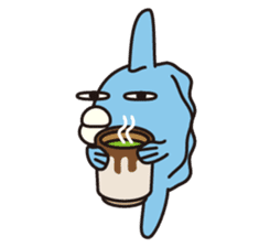 Shy Sunfish sticker #2007647