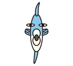 Shy Sunfish sticker #2007651