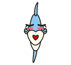 Shy Sunfish sticker #2007654