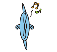 Shy Sunfish sticker #2007655