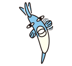Shy Sunfish sticker #2007656