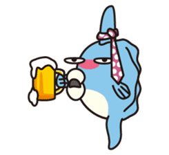 Shy Sunfish sticker #2007671