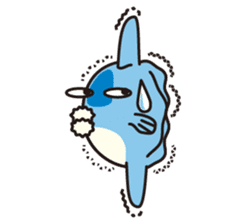 Shy Sunfish sticker #2007672