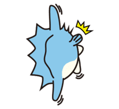 Shy Sunfish sticker #2007677