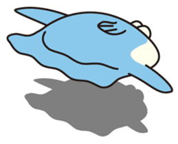 Shy Sunfish sticker #2007682