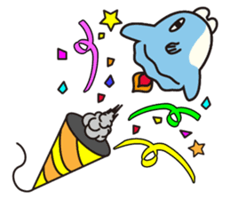 Shy Sunfish sticker #2007684