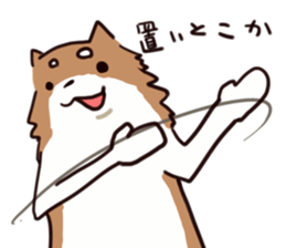 Japanese midget Shiba to drive sticker #2007745