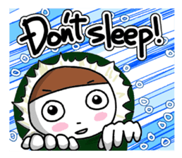 A fellow worker and the secret talk. sticker #2008488