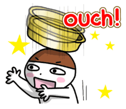 A fellow worker and the secret talk. sticker #2008490