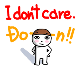 A fellow worker and the secret talk. sticker #2008496