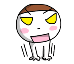 A fellow worker and the secret talk. sticker #2008502