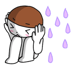 A fellow worker and the secret talk. sticker #2008504