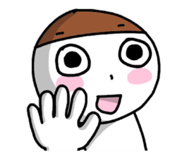 A fellow worker and the secret talk. sticker #2008522