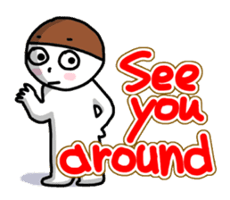 A fellow worker and the secret talk. sticker #2008524