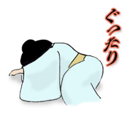 Komachi-san, exciting kimono life sticker #2008639