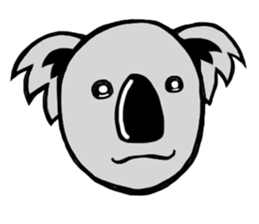 The long-faced KOALA Part3 sticker #2008805