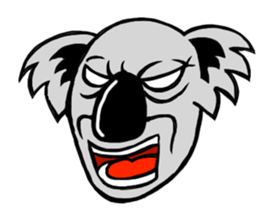 The long-faced KOALA Part3 sticker #2008808