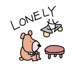 Occupation is a bear.W sticker #2008848