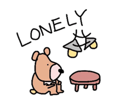 Occupation is a bear.W sticker #2008848