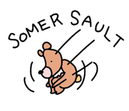 Occupation is a bear.W sticker #2008857