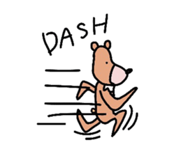 Occupation is a bear.W sticker #2008860