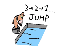 Occupation is a bear.W sticker #2008865