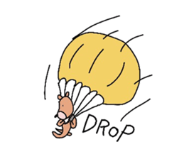 Occupation is a bear.W sticker #2008867