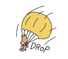 Occupation is a bear.W sticker #2008867