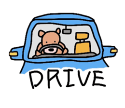 Occupation is a bear.W sticker #2008869