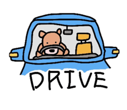 Occupation is a bear.W sticker #2008869