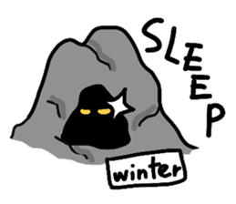 Occupation is a bear.W sticker #2008871