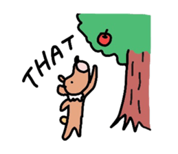 Occupation is a bear.W sticker #2008872