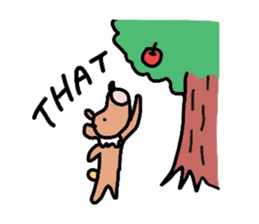 Occupation is a bear.W sticker #2008872