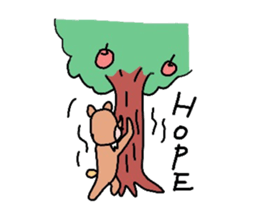 Occupation is a bear.W sticker #2008873