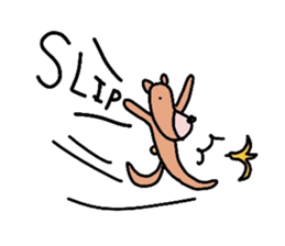 Occupation is a bear.W sticker #2008882