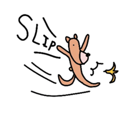 Occupation is a bear.W sticker #2008882