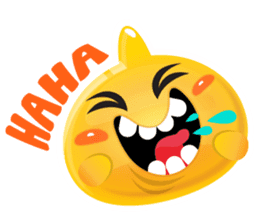 Yomi, the cute funny yellow jelly sticker #2008885