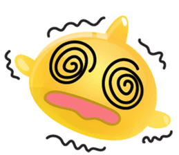 Yomi, the cute funny yellow jelly sticker #2008902