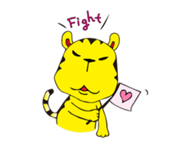 tiger   desukedo sticker #2009007