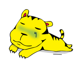 tiger   desukedo sticker #2009015