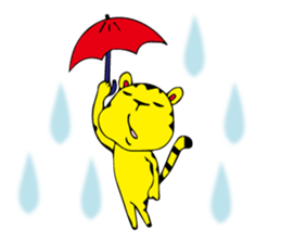 tiger   desukedo sticker #2009019