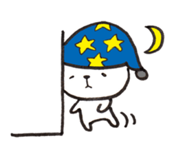 From wall to the Cat (silent stickers) sticker #2009347