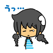 japanese Braid girl sticker #2009769