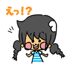 japanese Braid girl sticker #2009771