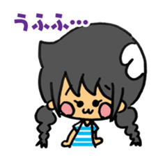 japanese Braid girl sticker #2009772