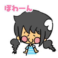 japanese Braid girl sticker #2009776