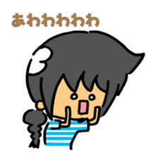 japanese Braid girl sticker #2009782