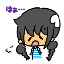 japanese Braid girl sticker #2009784
