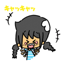 japanese Braid girl sticker #2009787